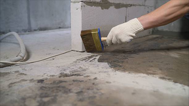 SJ Waterproofing Pros Waterproofing coverage map for Brookville, IN and surrounding area